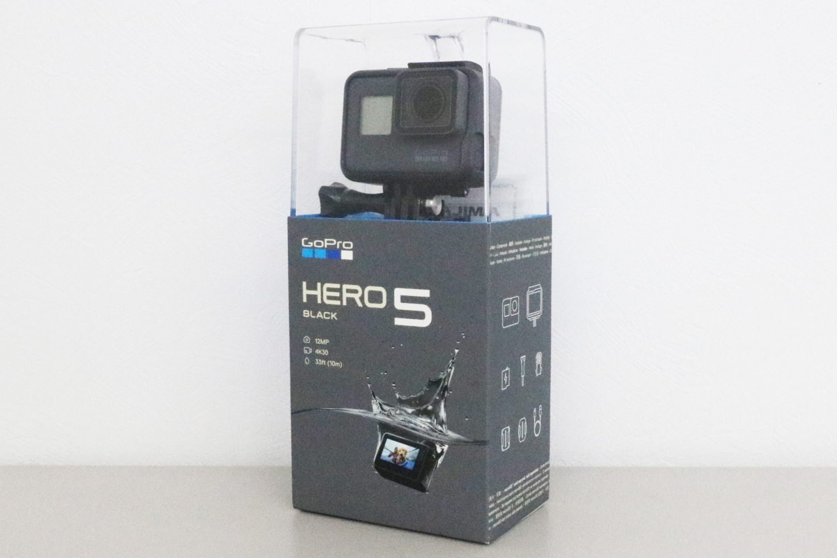 未使用品 GoPro ゴープロ HERO5 BLACK CHDHX-502 ウェアラブル ビデオカメラ 国内正規品