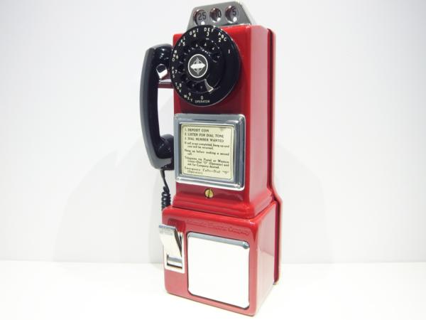 Vintage Automatic Electric Company Phone ヴィンテージ ビンテージ 公衆電話 オートマチックエレクトリック社製