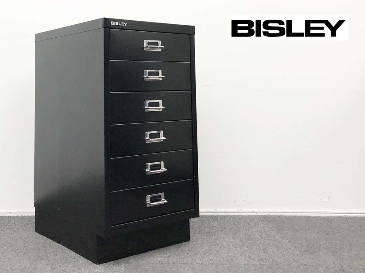 BISLEY ビスレー BA3/6 A3 キャビネット 引き出し6段 - 家具・家電を 